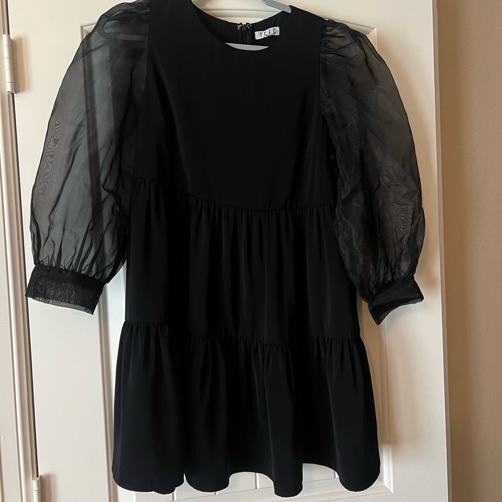 black dress